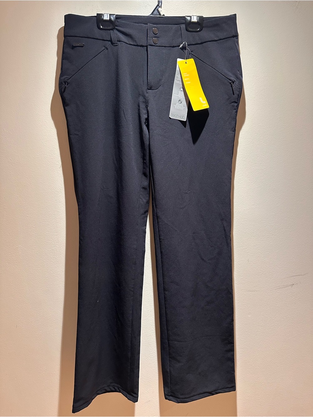 Lole women’s Black Straight-Leg Travel Performance Pants